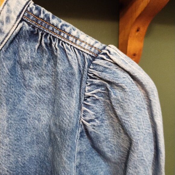 Ganni | Oversized Denim Blouse/ Shirt - Picture 5 of 5